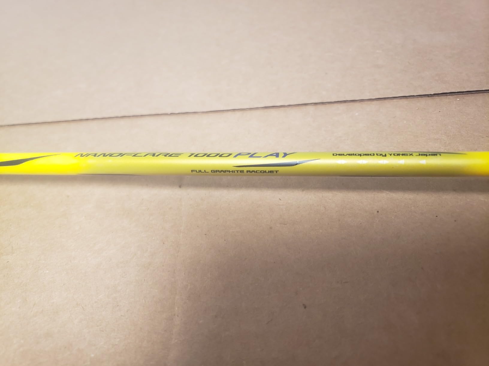 NanoFlare 1000 Play Badminton Racquet (4UG5) - Prestrung customer photo 2