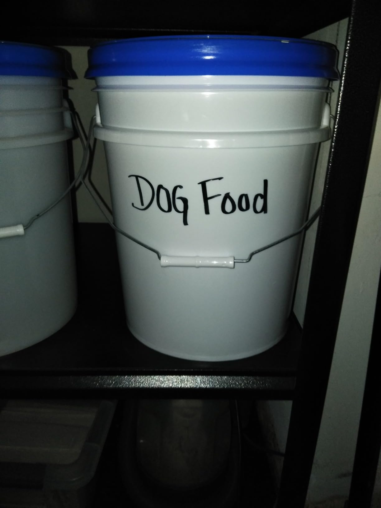 ePackageSupply 5 Gallon Bucket - Food Grade Bucket with Airtight Gamma Seal Screw-On Lid, BPA-Free, Heavy-Duty 90 Mil HDPE Plastic, Bulk Storage, Durable Container, Made in USA, White/White, 6 Packs customer photo 1