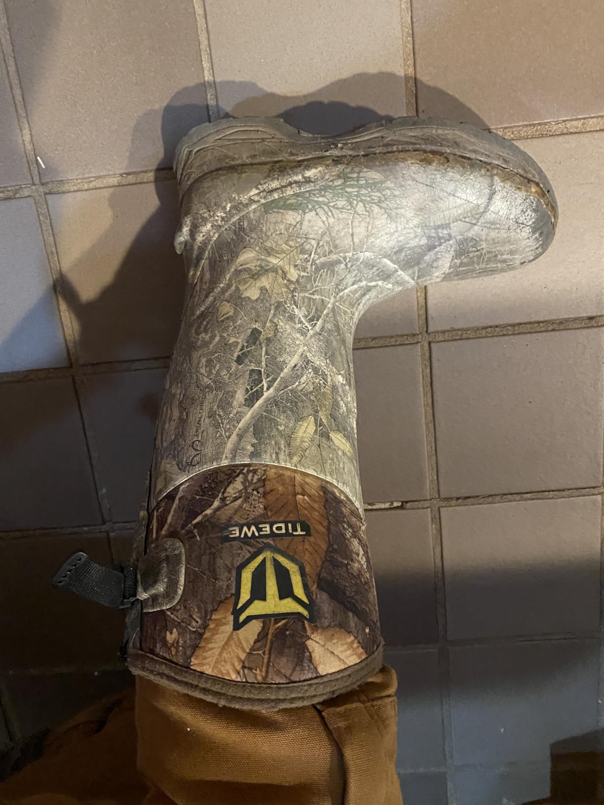 Rubber Hunting Boots, Waterproof Insulated Next Camo G2 Warm Rubber Boots with 7mm Neoprene, Sturdy Outdoor Hunting Boots for Men (800g Insulated & Standard, Size 6-14) customer photo 1
