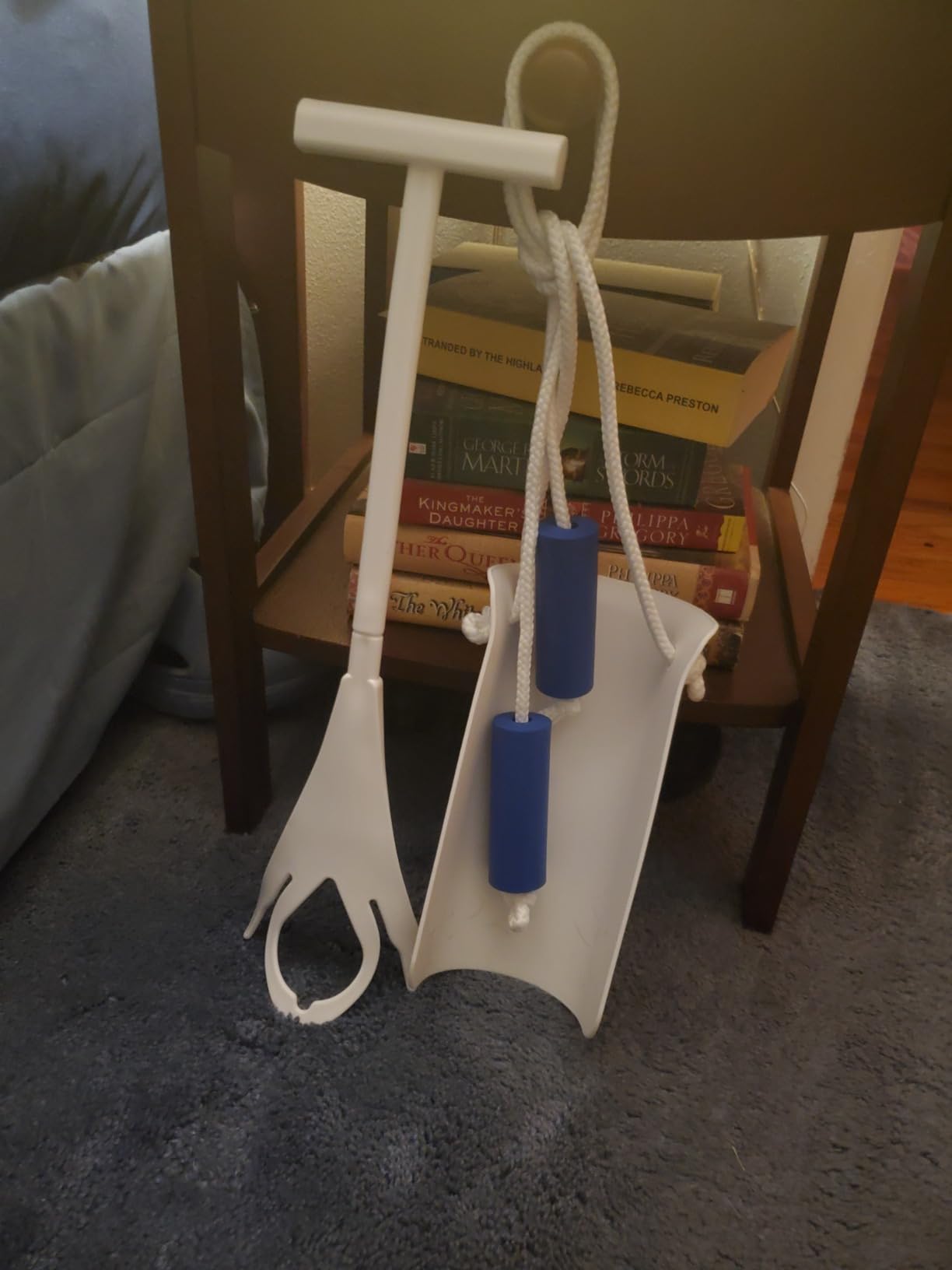 Jellas Sock Aid Kit, Flexible Sock Aid Device with Long Rope customer photo 1