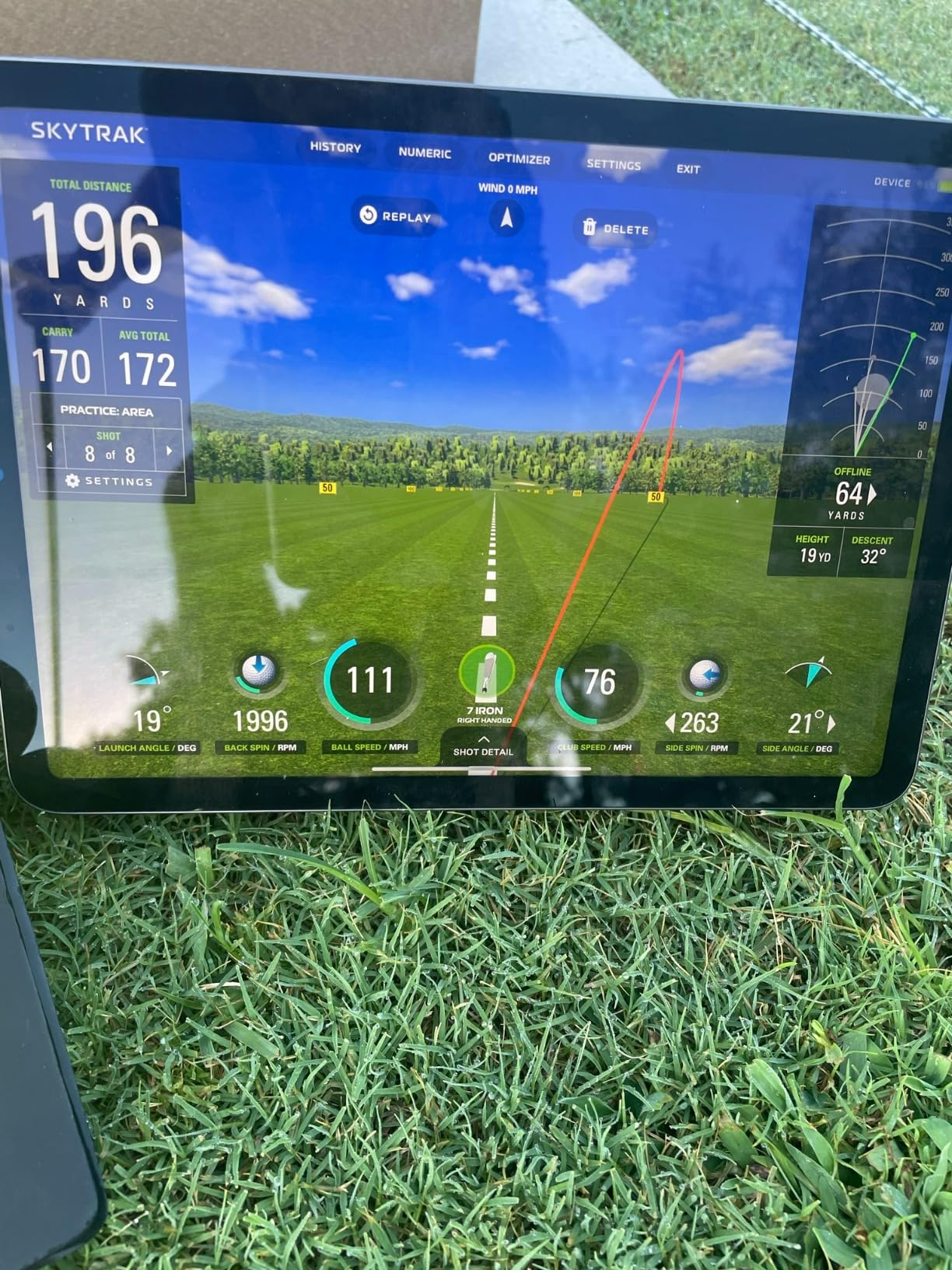 SkyTrak+ Launch Monitor & Golf Simulator - Tour-Level Swing Analysis with Dual Doppler Radar, Enhanced Camera, 100K+ Courses, Real-time Simulation, Wi-Fi, USB-C Charging - Improve Your Game From Home customer photo 2