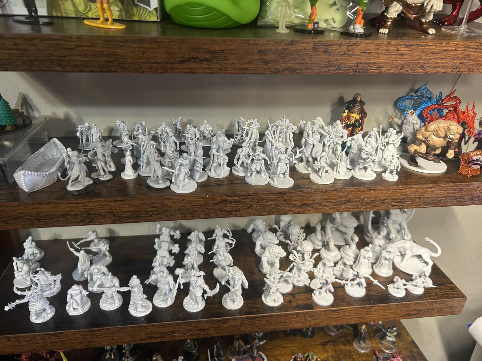 Path Gaming 50 Unique Miniatures Fantasy Tabletop RPG Figures for Dungeons and Dragons, Pathfinder Roleplaying Games. Bulk unpainted, Great for D&D customer photo 1
