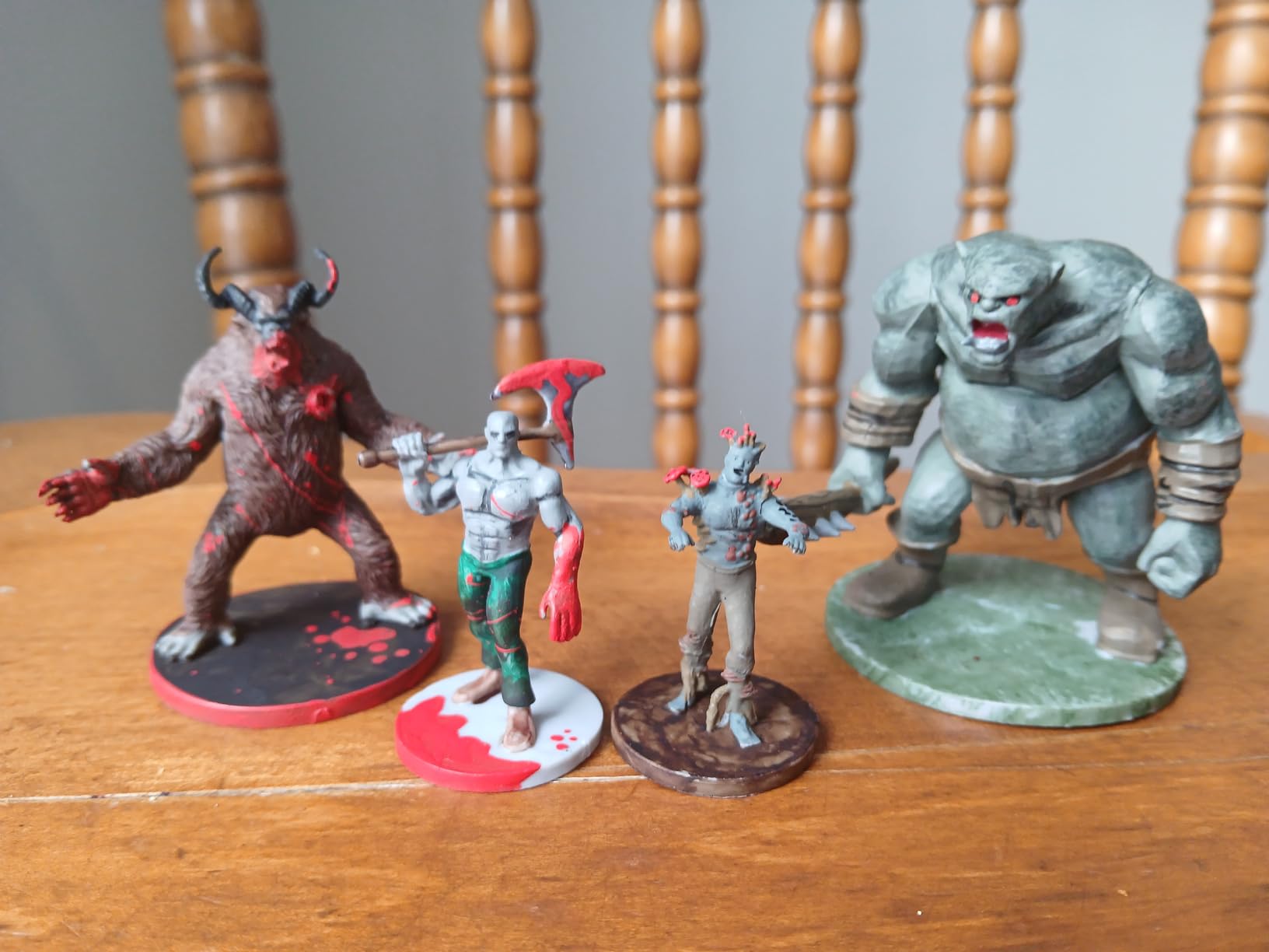 Path Gaming 50 Unique Miniatures Fantasy Tabletop RPG Figures for Dungeons and Dragons, Pathfinder Roleplaying Games. Bulk unpainted, Great for D&D customer photo 2