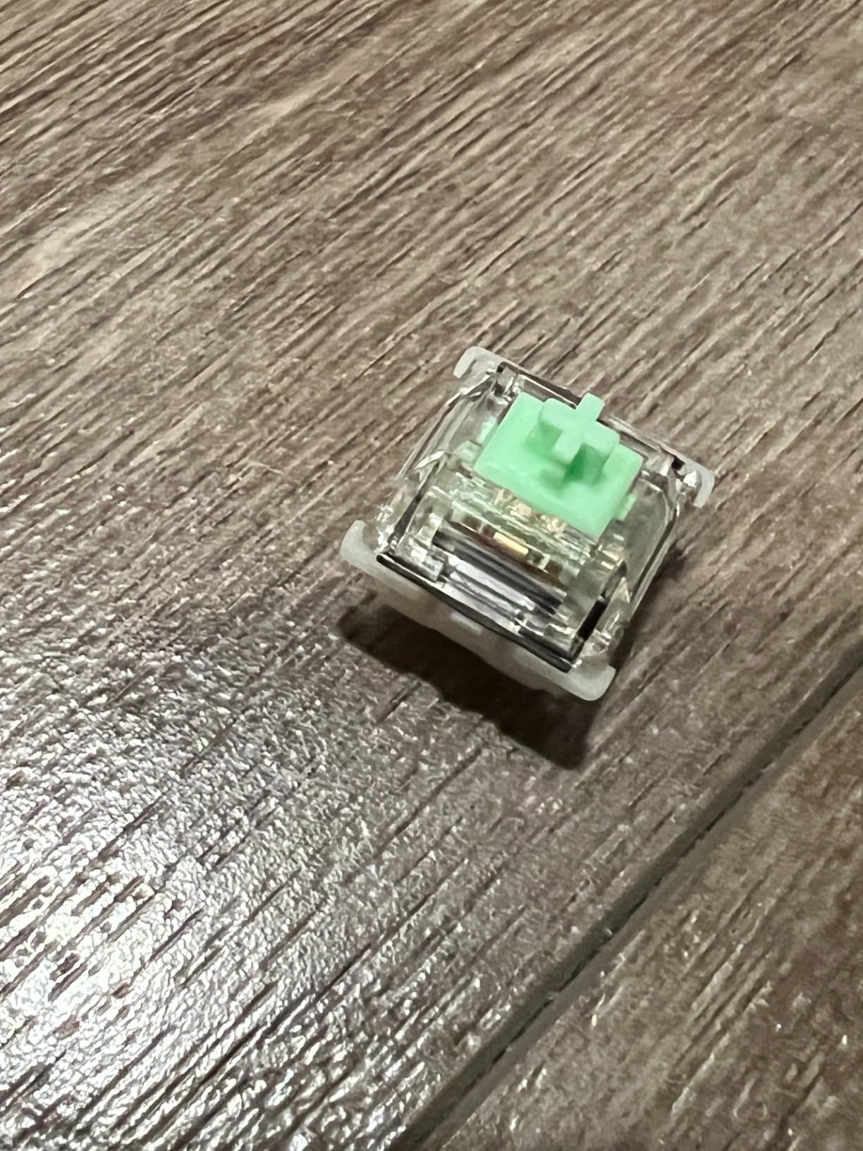 GATERON Baby Kangaroo 2.0 Keyboard Switches, Heavy Tactile RGB LED 5 Pin Green 22mm Dual-Stage Spring Factory Pre-lubed 59gf Key Switches for MX Mechanical Keyboard (35PCS) customer photo 1