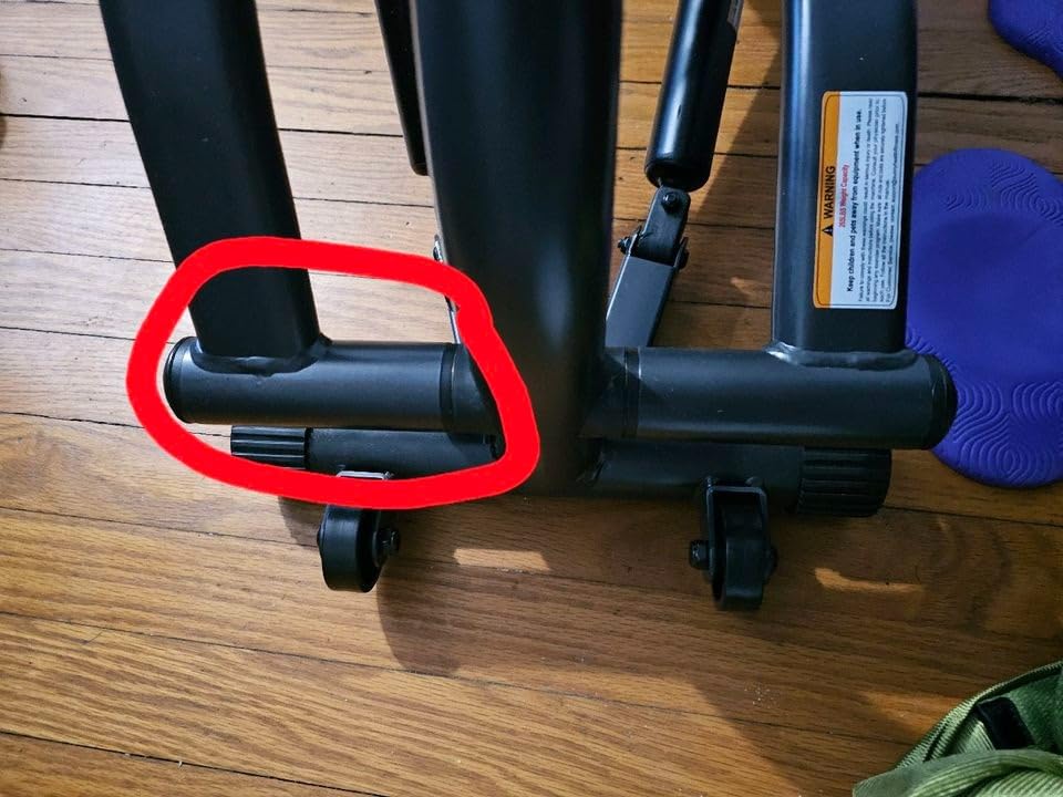 Stair Stepper w/Handlebar, Extended Step Range Climber Machine for Legs, Core and Glute Workouts, Connection with Free SunnyFit App customer photo 2