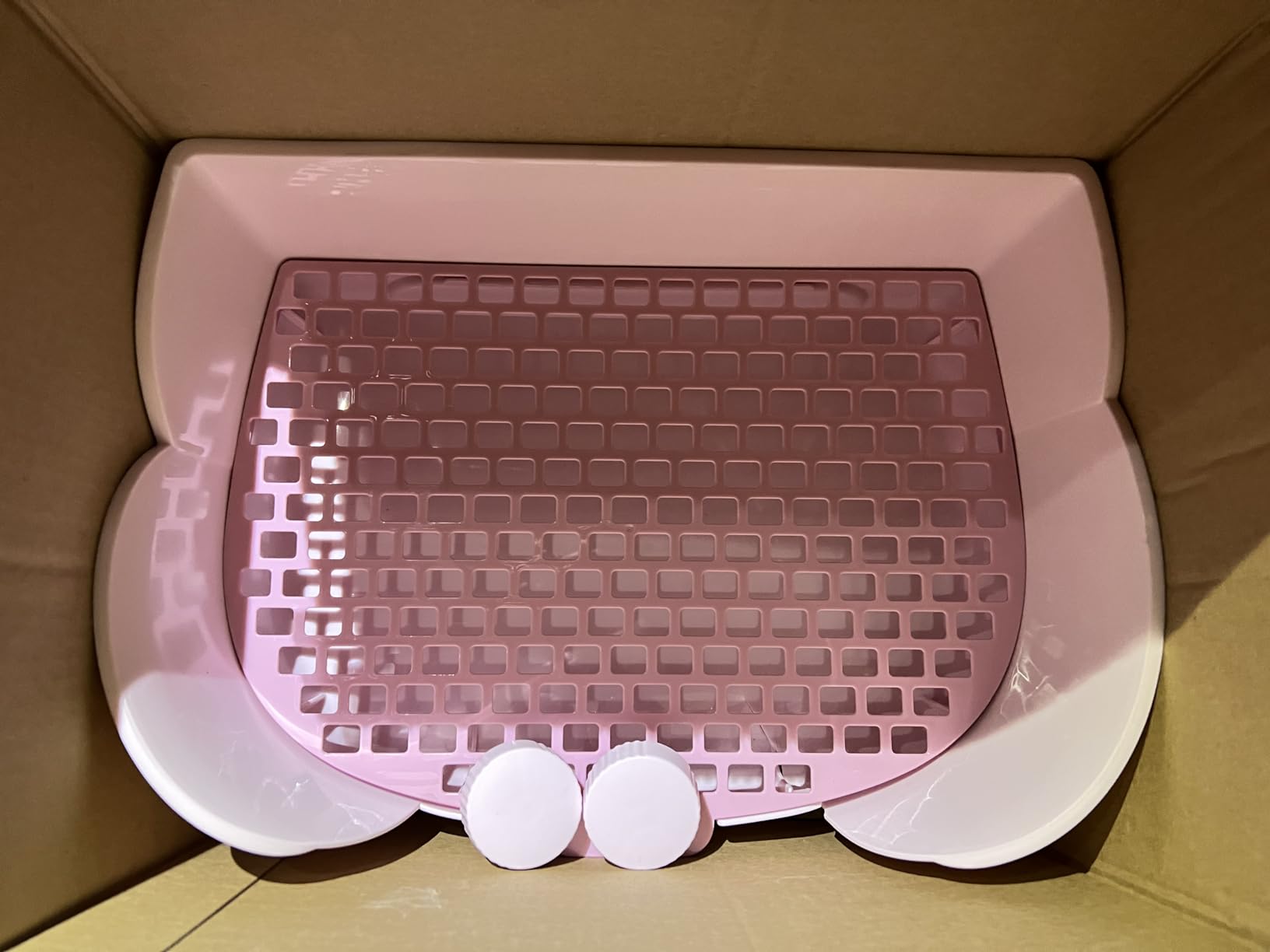 RUBYHOME Large Bunny Litter Box (15.5