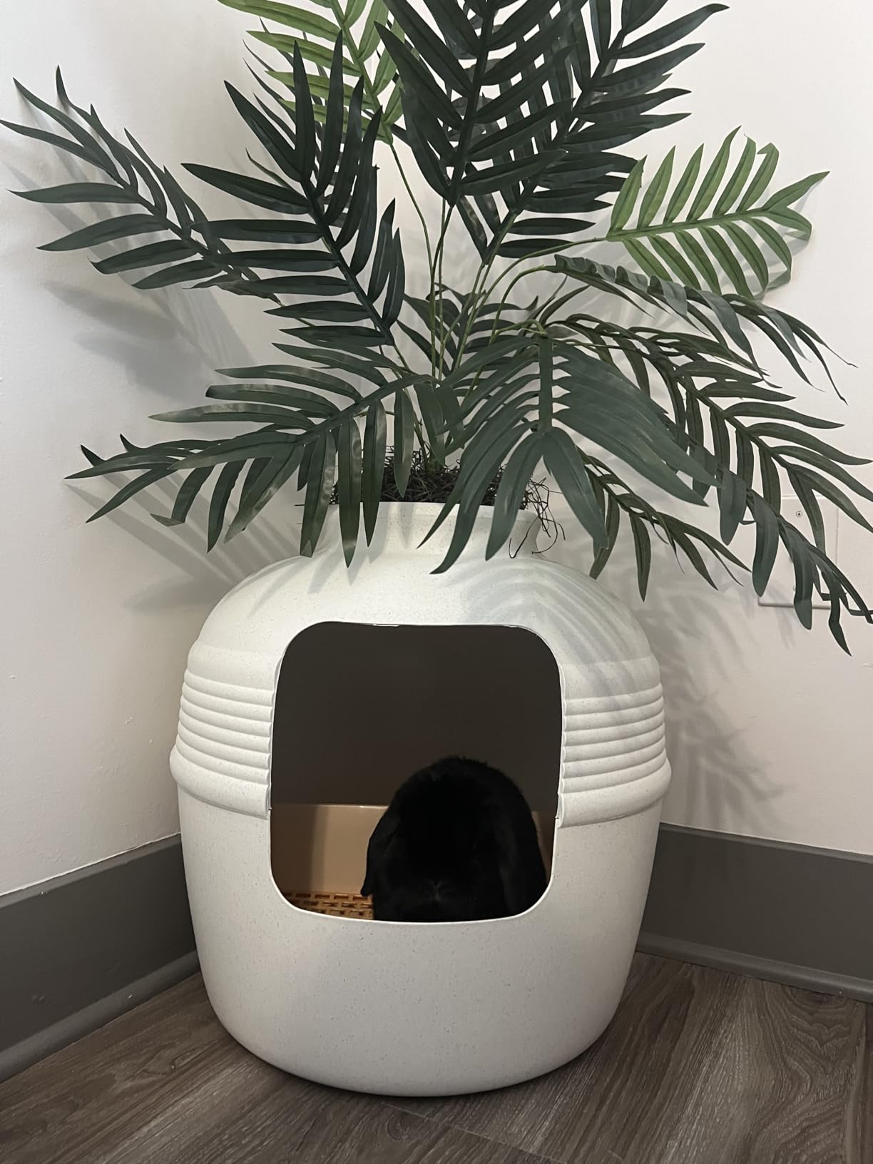 RUBYHOME Large Bunny Litter Box (15.5