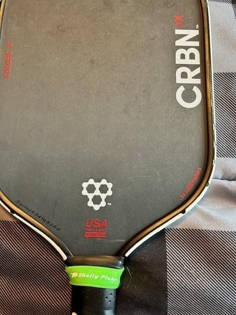 CRBN X Series Power Paddle - Carbon Fiber Pickleball Paddle with Foam Injected Edges for Expanded Sweet Spot customer photo 2