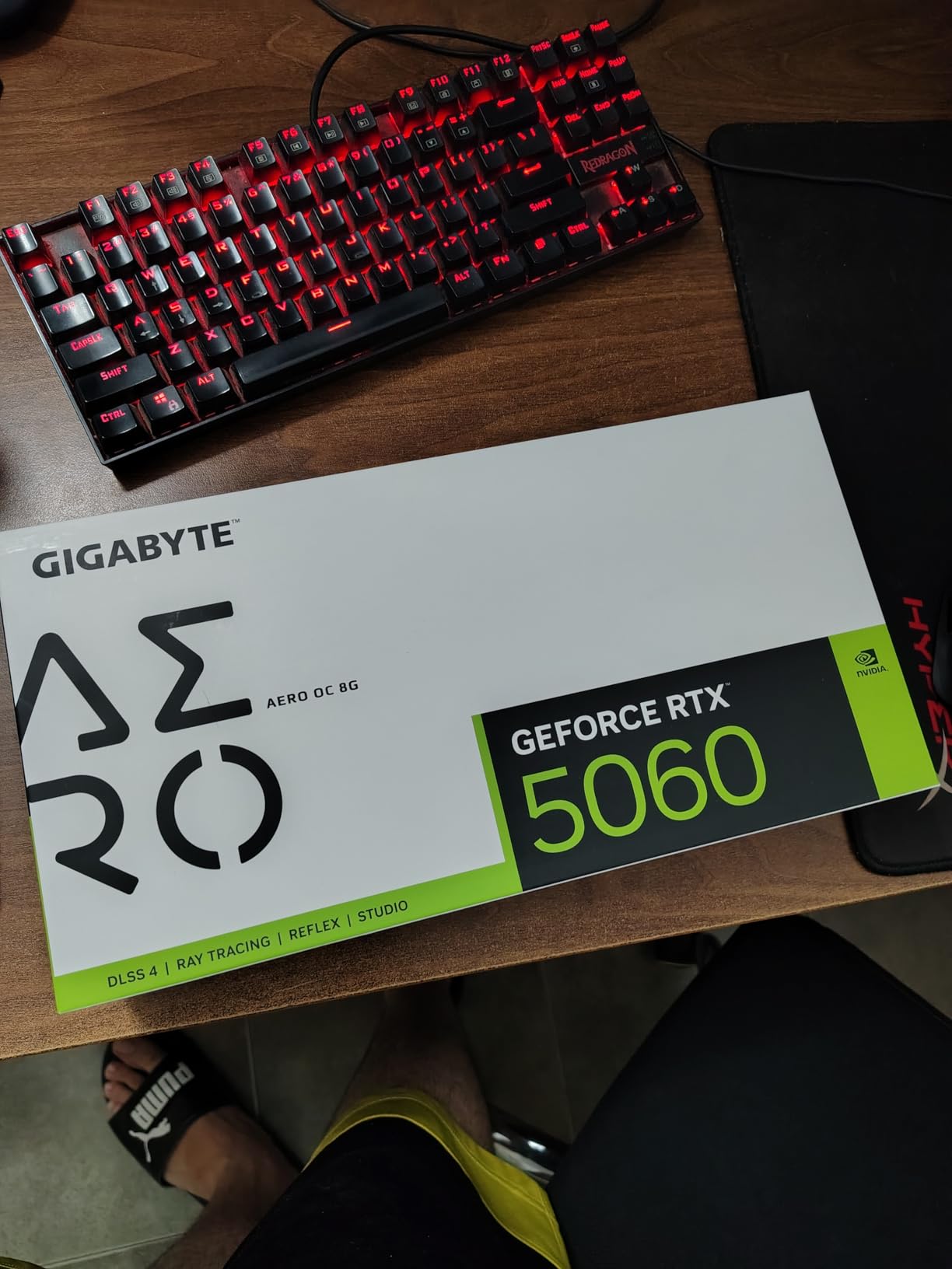 GIGABYTE GeForce RTX 4060 AERO OC 8G Graphics Card, 3X WINDFORCE Fans, 8GB 128-bit GDDR6 customer photo 2