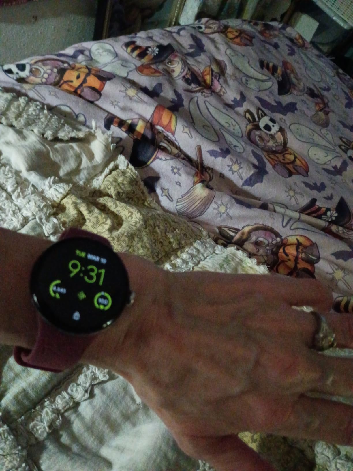 Pixel Watch 2 (Previous Model) with the Best of Fitbit - Heart Rate Tracking, Stress Management, Safety Features - Android Smartwatch - Polished Silver Aluminum Case - Bay Active Band - Wi-Fi customer photo 1