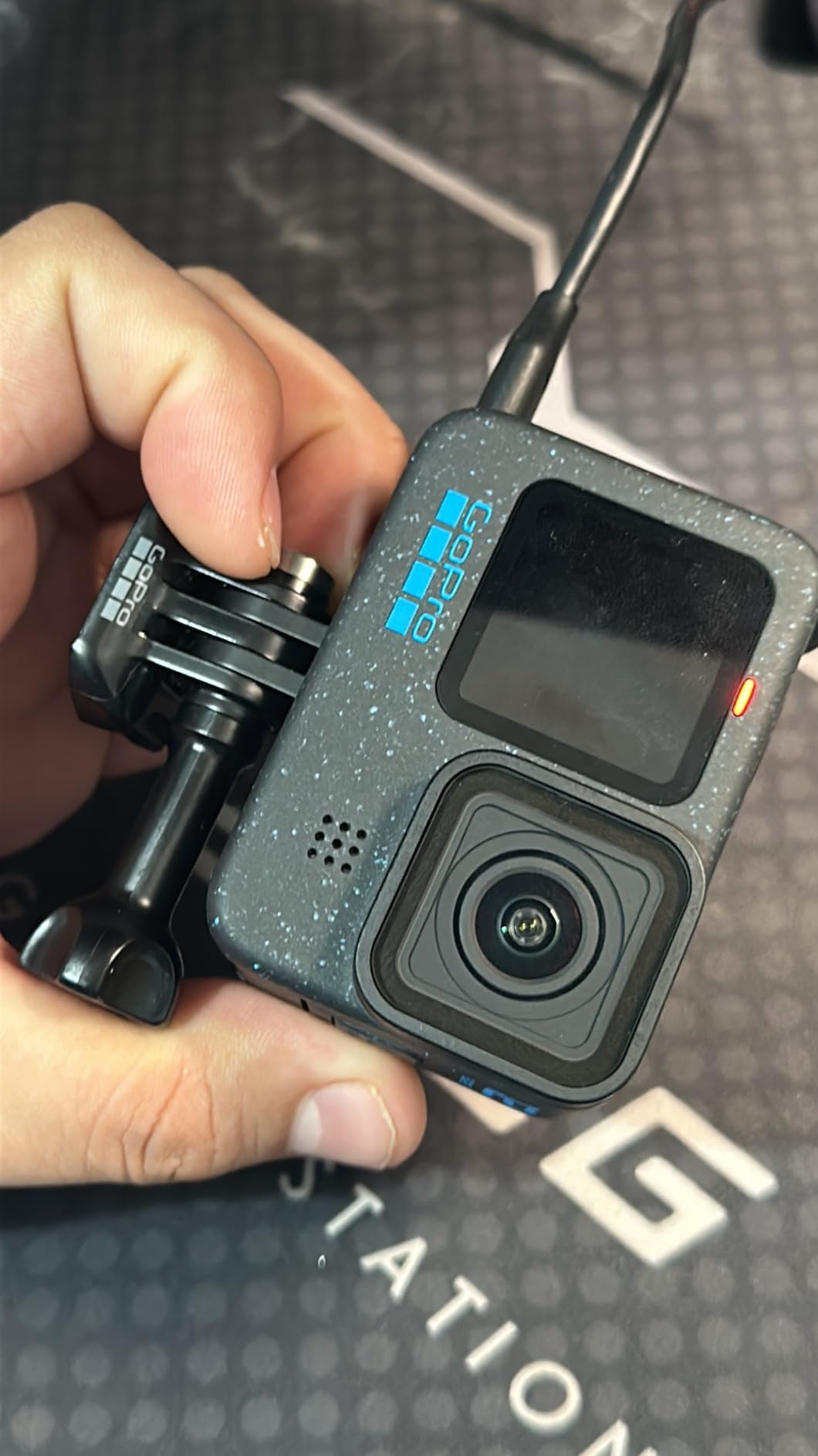 GoPro HERO12 Black - Waterproof Action Camera with 5.3K60 Ultra HD Video, 27MP Photos, HDR, Live Streaming, Webcam, Stabilization customer photo 1
