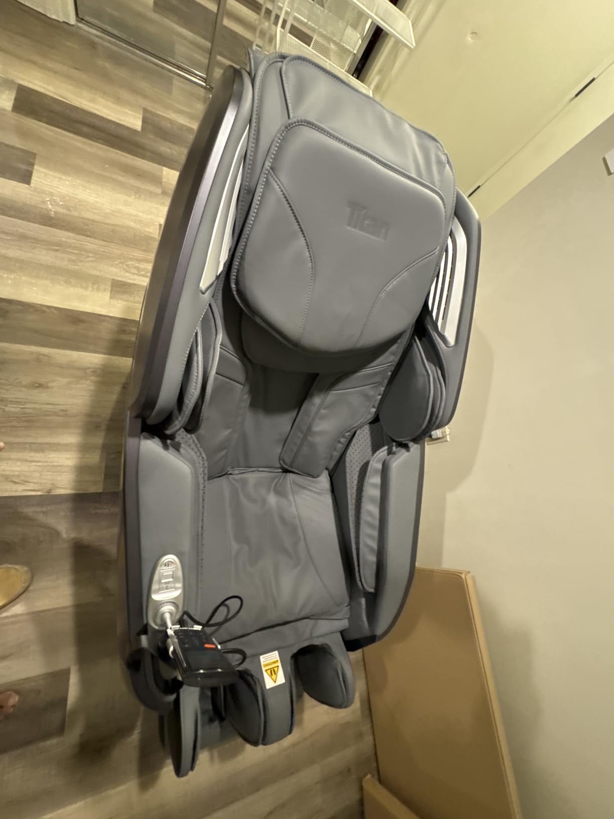 Titan Rejuv 4D l Full Body Massage Chair l Shiatsu Recliner l SL Track l Health Detection l Full Body Stretching l Heating Therapy l 3 Stage Zero Gravity l Bluetooth Speaker (Brown) customer photo 3