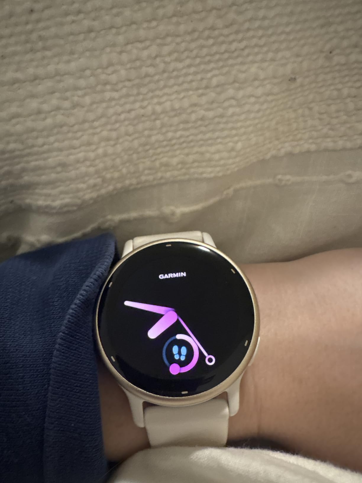 Garmin vívoactive 5, Health and Fitness GPS Smartwatch, AMOLED Display, Up to 11 Days of Battery, Ivory customer photo 2