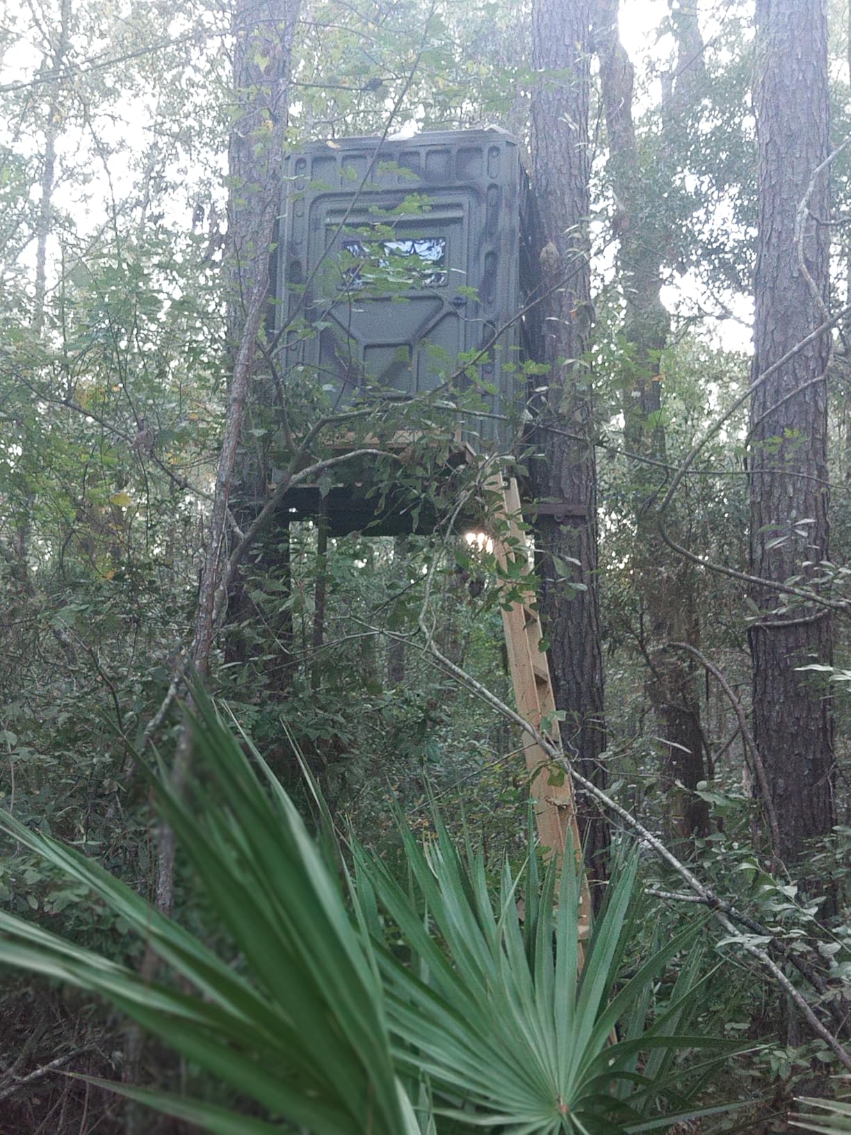 Outta Site Hunting Blind - 4 & 5 Sided High Density Plastic Hunting Blind - 1-2 & 2-3 Person Hard-Sided Ground Blind for Deer, Turkey Hunting - 360 Views customer photo 2