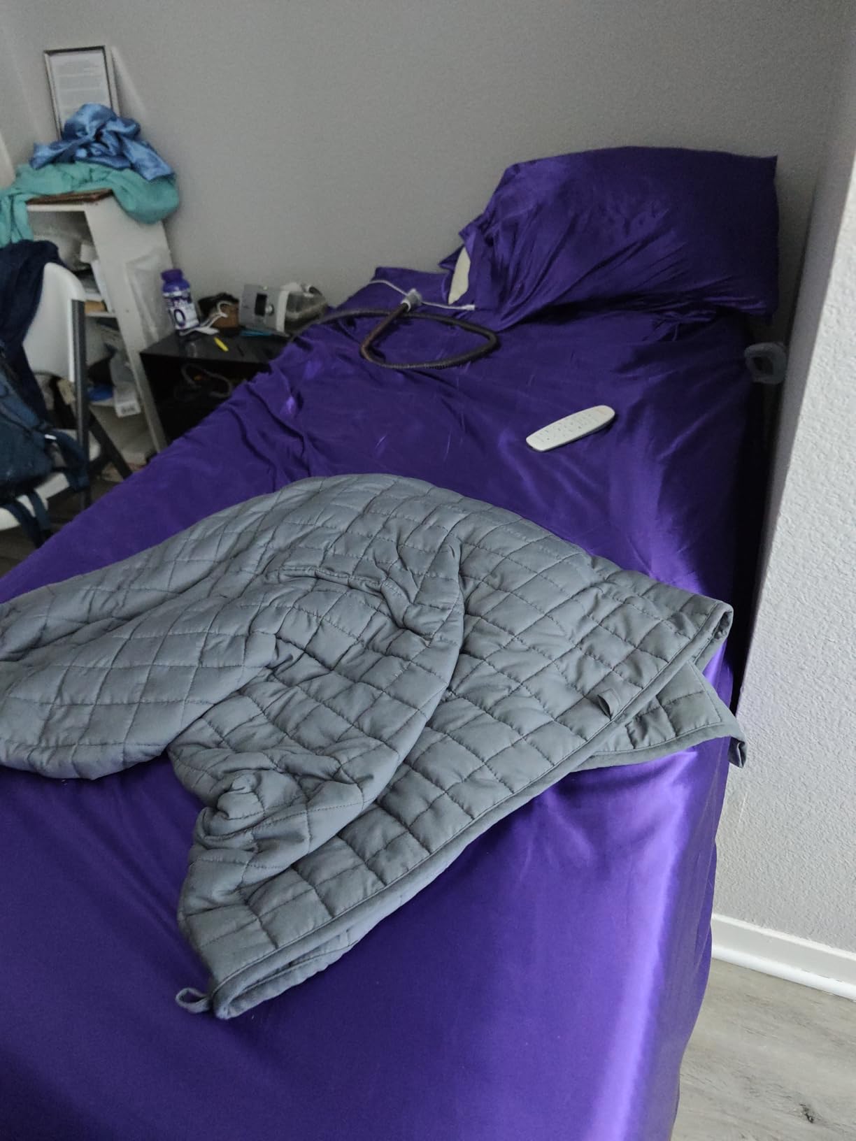 ESHINE Adjustable Bed Frame + 12