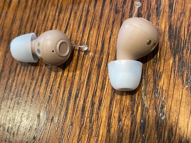 Audien Atom Pro 2 Hearing Aid - Wireless Rechargeable OTC Hearing Aids for Seniors & Adults, Nearly Invisible, Premium Comfort Design customer photo 1