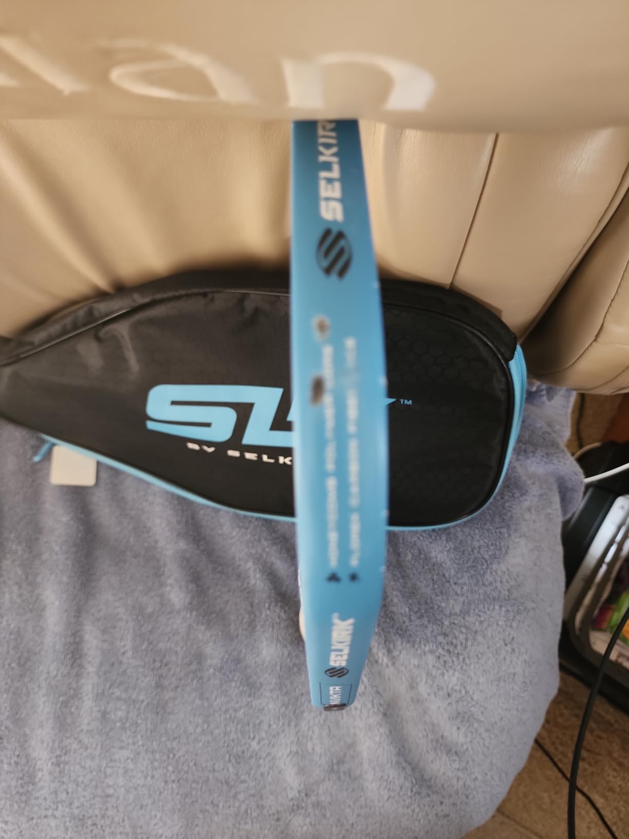 Selkirk LUXX Control Pickleball Paddle - Carbon Fiber with Polypropylene X7 Core - InfiniGrit Surface Technology customer photo 2