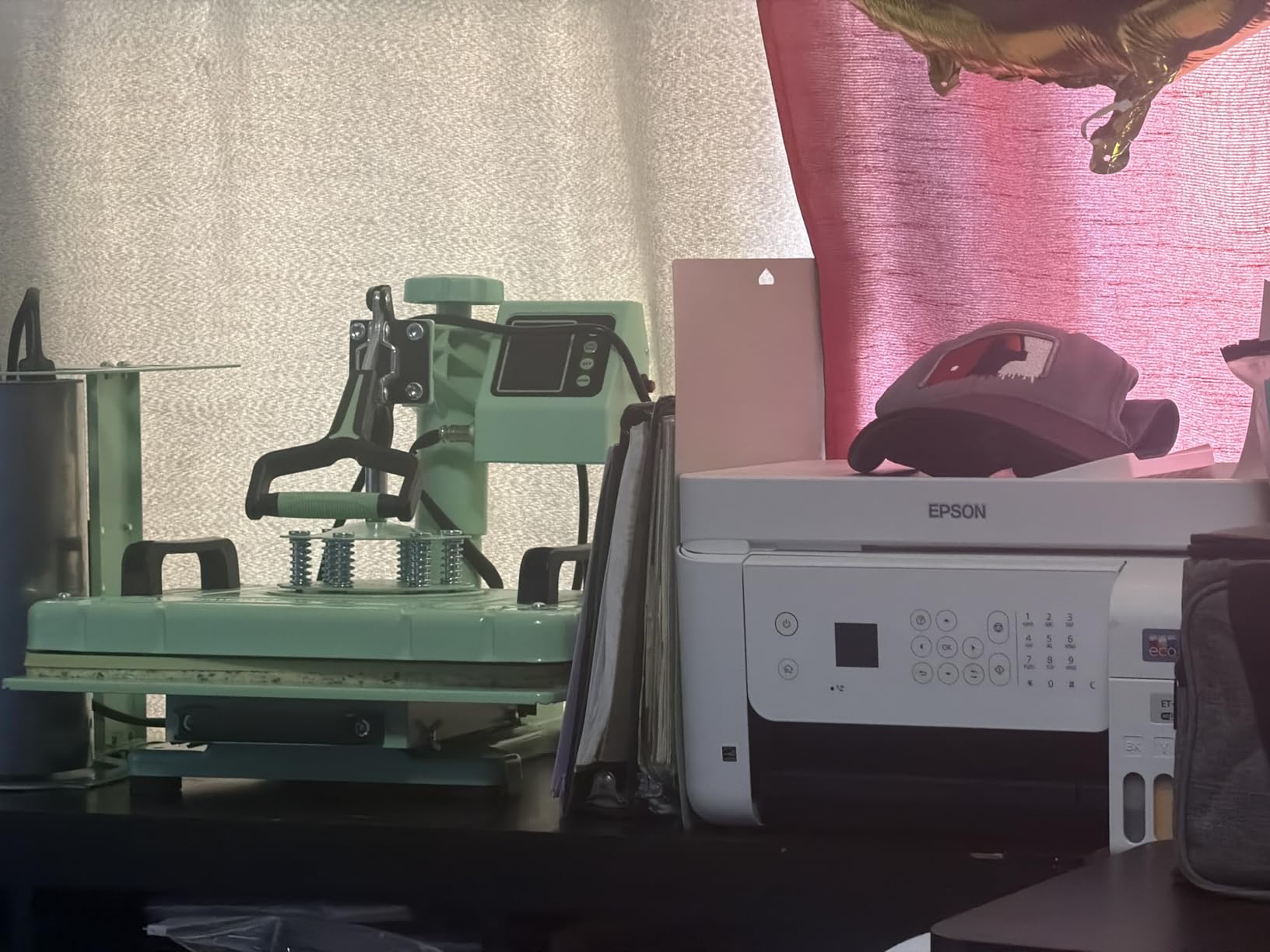 Slendor 5 in 1 Heat Press Machine 12x15 inch Sublimation Heat Press 360 Degree Swing Away Heat Transfer Digital T-Shirt Pressing with 30OZ 20OZ Tumbler Press, Multifunction Combo for Hat Cap Plate customer photo 1