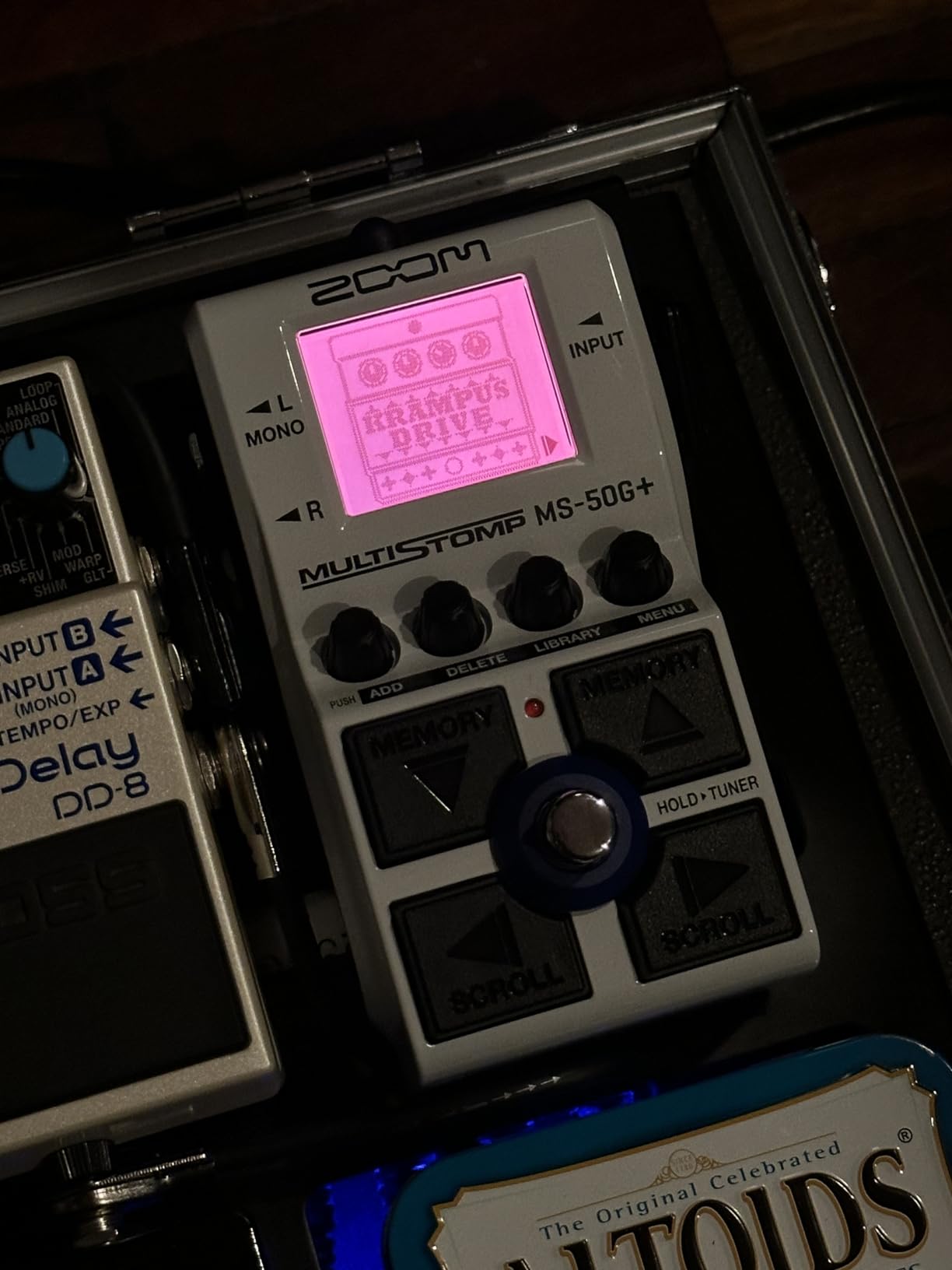 Zoom MS-50G+ MultiStomp Guitar Effects Pedal with 100 Effects, Drives, Modulation, Delay & Reverb, Stereo Outputs, Built-In Tuner, Compact Single Stompbox customer photo 1