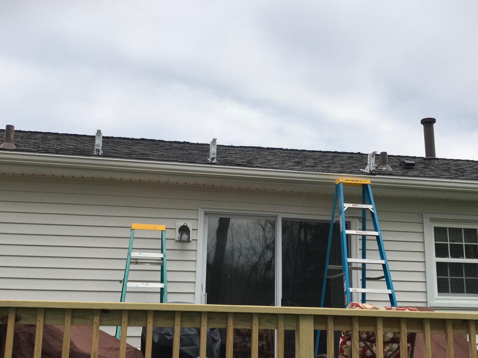 ADVANING Luxury Series, 16'x10' Electric Retractable Awning, Premium Quality Fully Assembled UV+ Sun Shade Canopy, Cerulean, EA1610-A229H2 customer photo 1