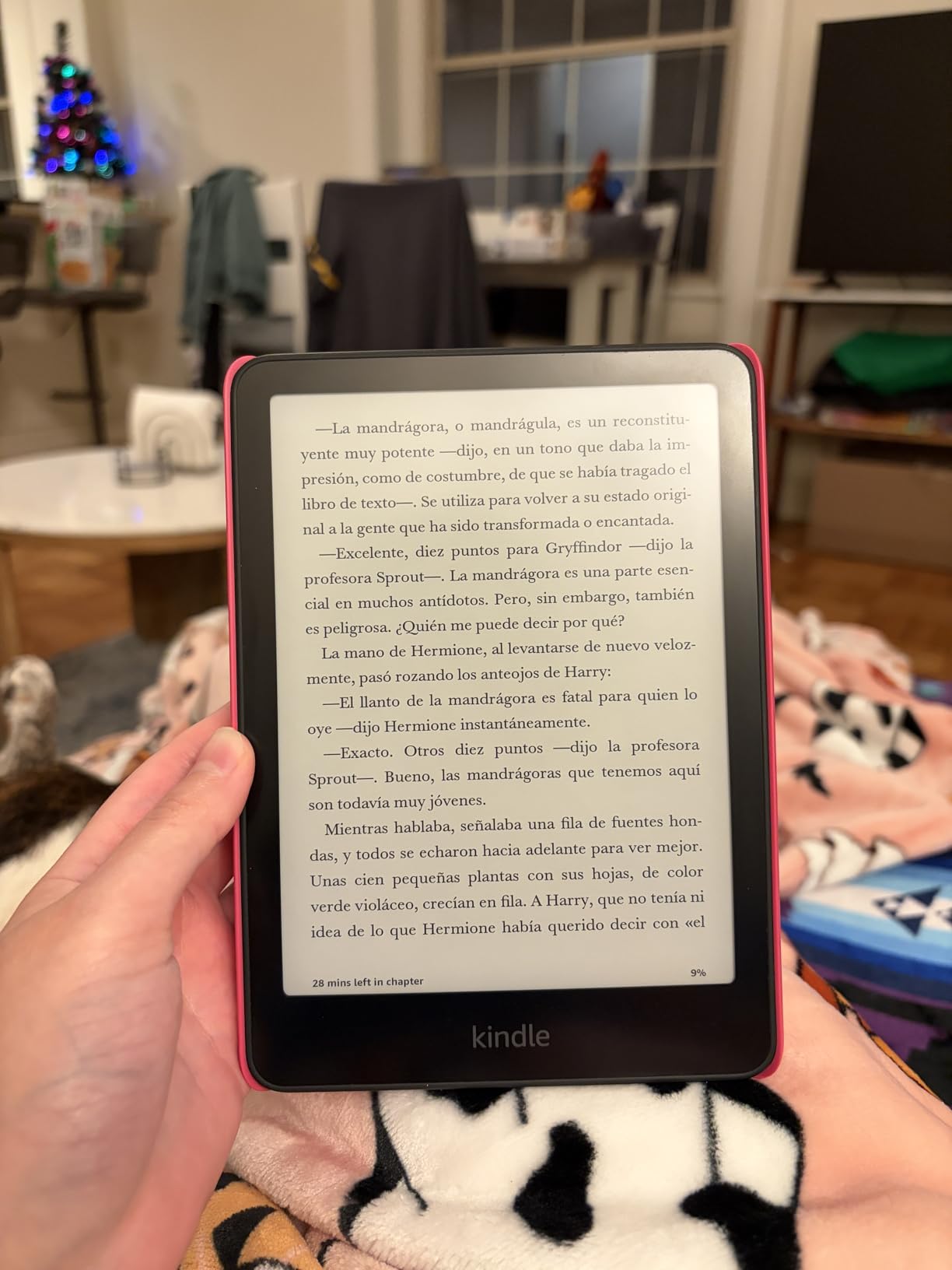 Kindle Paperwhite and Kindle Colorsoft Case, Lightweight and Water-Safe, Foldable Protective Cover - Fabric customer photo 2