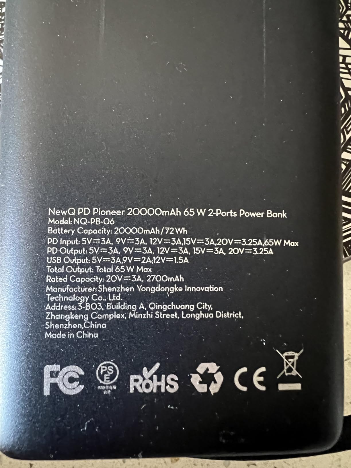 NEWQ 2-in-1 Steam Deck Battery Bank & Stand for Steam Deck/Steam Deck OLED, 20000mAh 65W PD3.0 Fast Charging Power Bank, Steam Deck Accessories customer photo 2