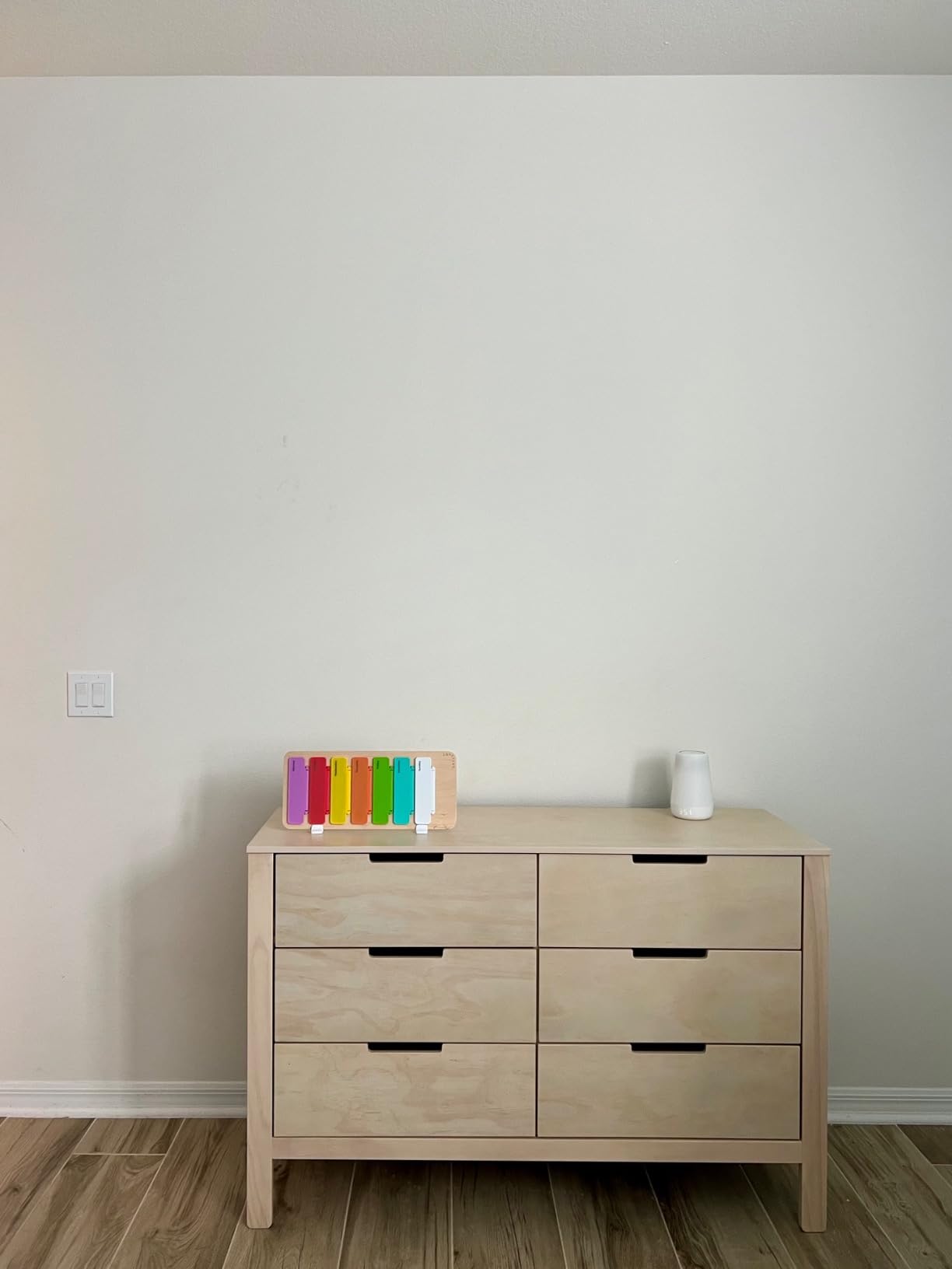 Carter's by DaVinci Colby 6-Drawer Baby Dresser - GREENGUARD Gold Certified, Wooden Double Chest of Drawers for Kids - Versatile Storage Dresser for Bedroom, Nursery, Living Room, Hallway - Walnut customer photo 2
