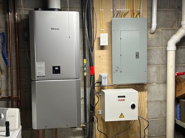 Rinnai RXP160iN Condensing Smart Sense Tankless Water Heater | 9 GPM, 160k BTU, Built-In Recirculation Reduces Hot Water Wait, Indoor/Outdoor Install, NG or Propane, Endless Hot Water customer photo 2