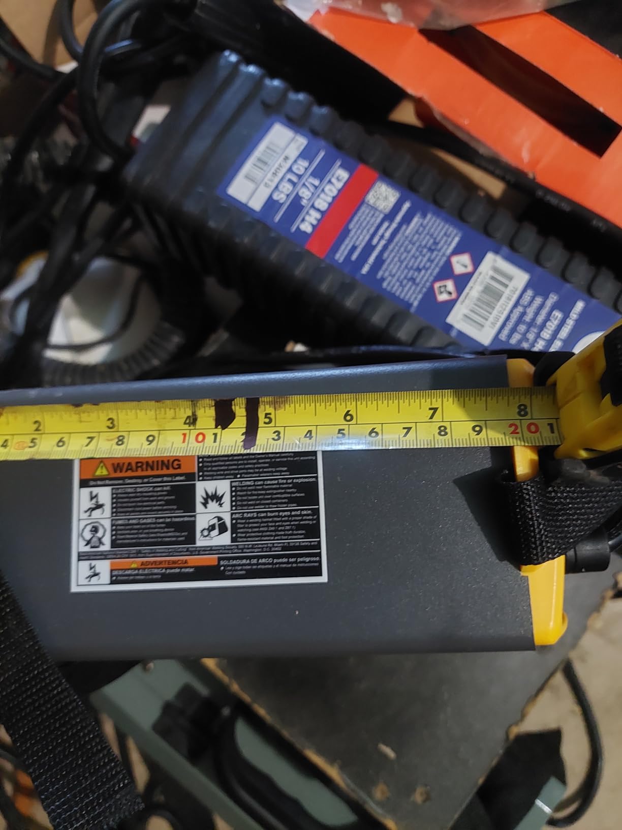 TOOLIOM 195A Stick Welder 110/220V Dual Voltage Lift TIG Welder LCD Display IGBT Inverter with Hot Start Arc Force VRD Welding Machine fits 5/32in. (4mm) Welding Rods customer photo 1