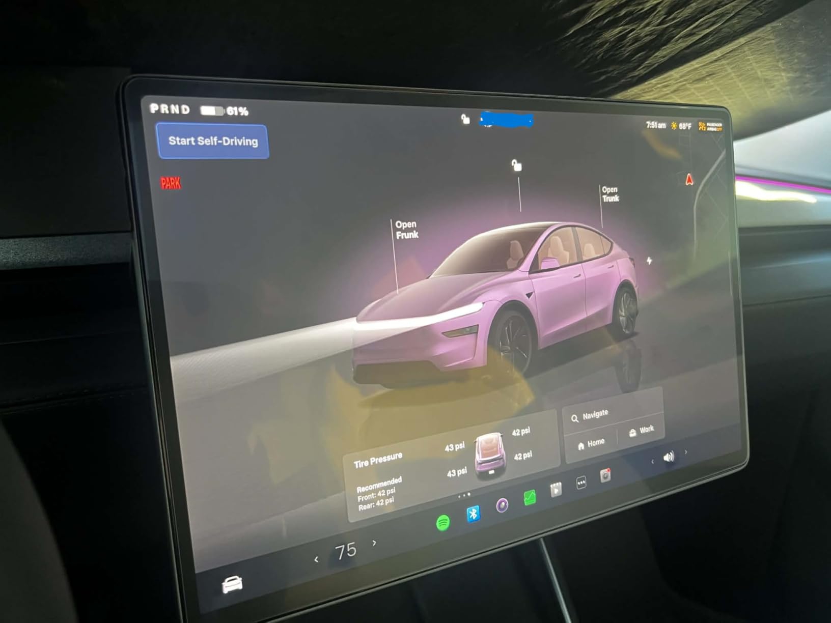 Wigoo Tesla Model Y & Model 3 Screen Protector Matte [No More Glare & Fingerprint] Model Y(2020~2025)/Model 3(2017~2023) Accessories, Tempered Glass Protector with Alignment Kit customer photo 1