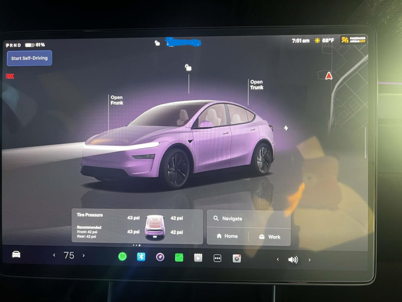 Wigoo Tesla Model Y & Model 3 Screen Protector Matte [No More Glare & Fingerprint] Model Y(2020~2025)/Model 3(2017~2023) Accessories, Tempered Glass Protector with Alignment Kit customer photo 2