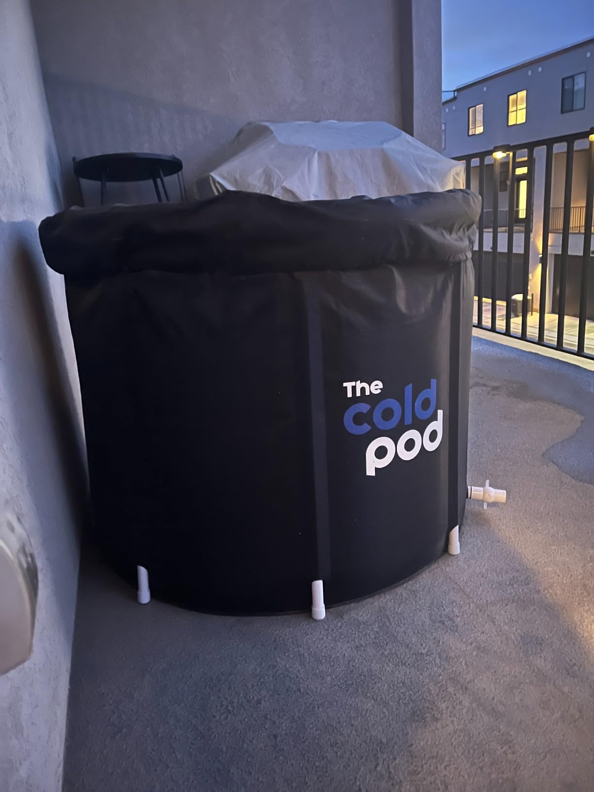 The Cold Pod Ice Bath Tub for Athletes with Cover: 88 Gallons Cold Plunge Tub for Recovery customer photo 2