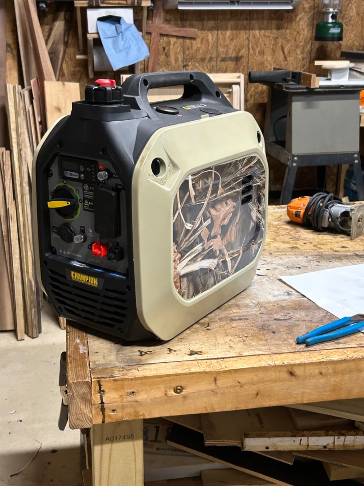 Champion Power Equipment 2500-Watt Ultralight Portable Inverter Generator with Quiet Technology and CO Shield customer photo 1