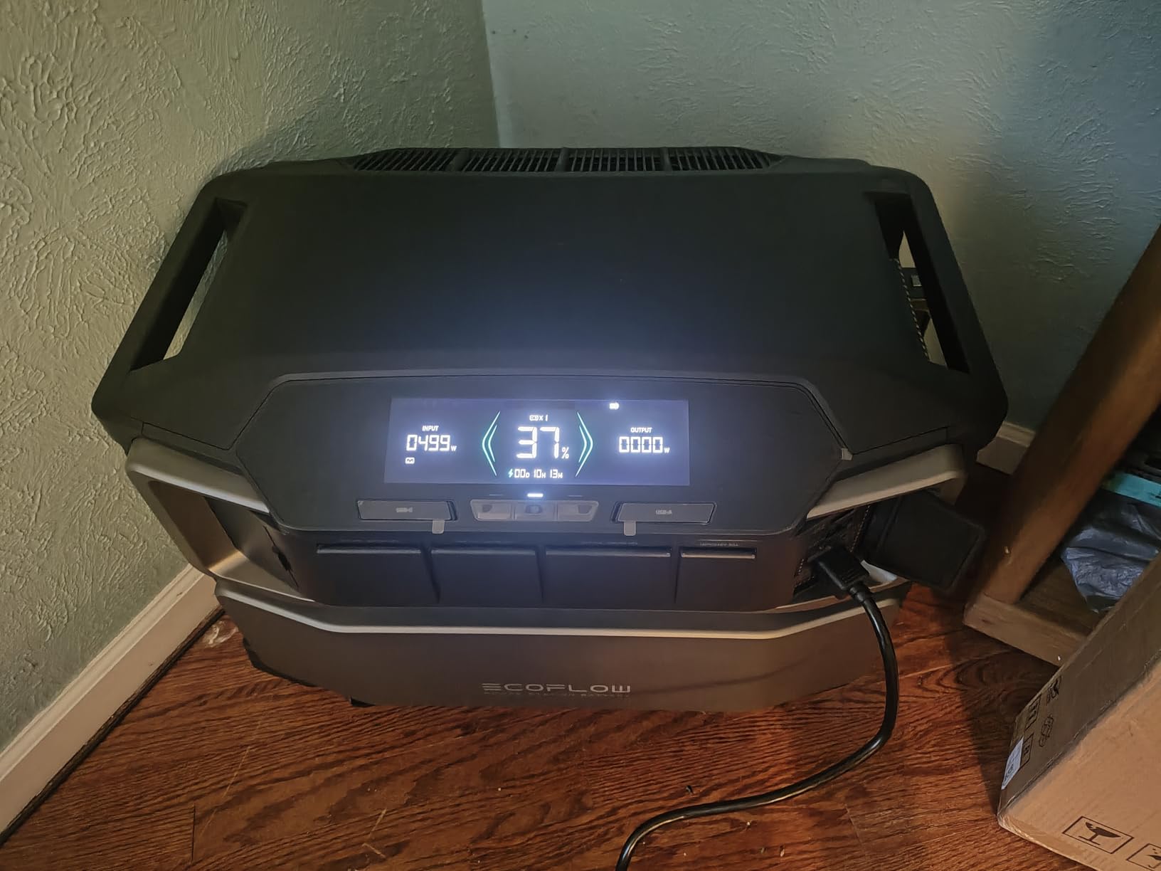 EF ECOFLOW DELTA Pro Ultra 6144Wh Power Station, 120/240V 7200W AC Output, Lifepo4 Home Battery Backup Expandable to 90kWh, 2H to Full Charge, Solar Generator for Home Use, Emergency, Camping, RV customer photo 1
