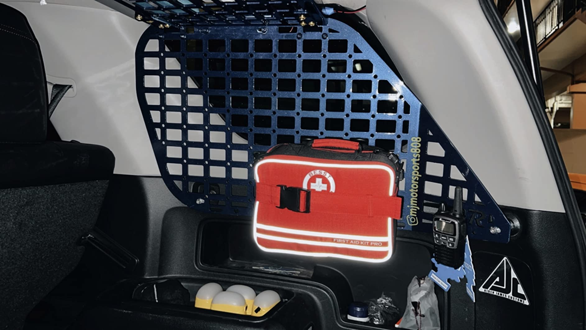 348-Piece Waterproof First Aid Kit- Comprehensive Trauma Kit for Marine/Boating/Camping/Hurricanes, Car & Home Emergency Medical Kits with Labeled Compartments, MOLLE System & CPR Kit customer photo 1