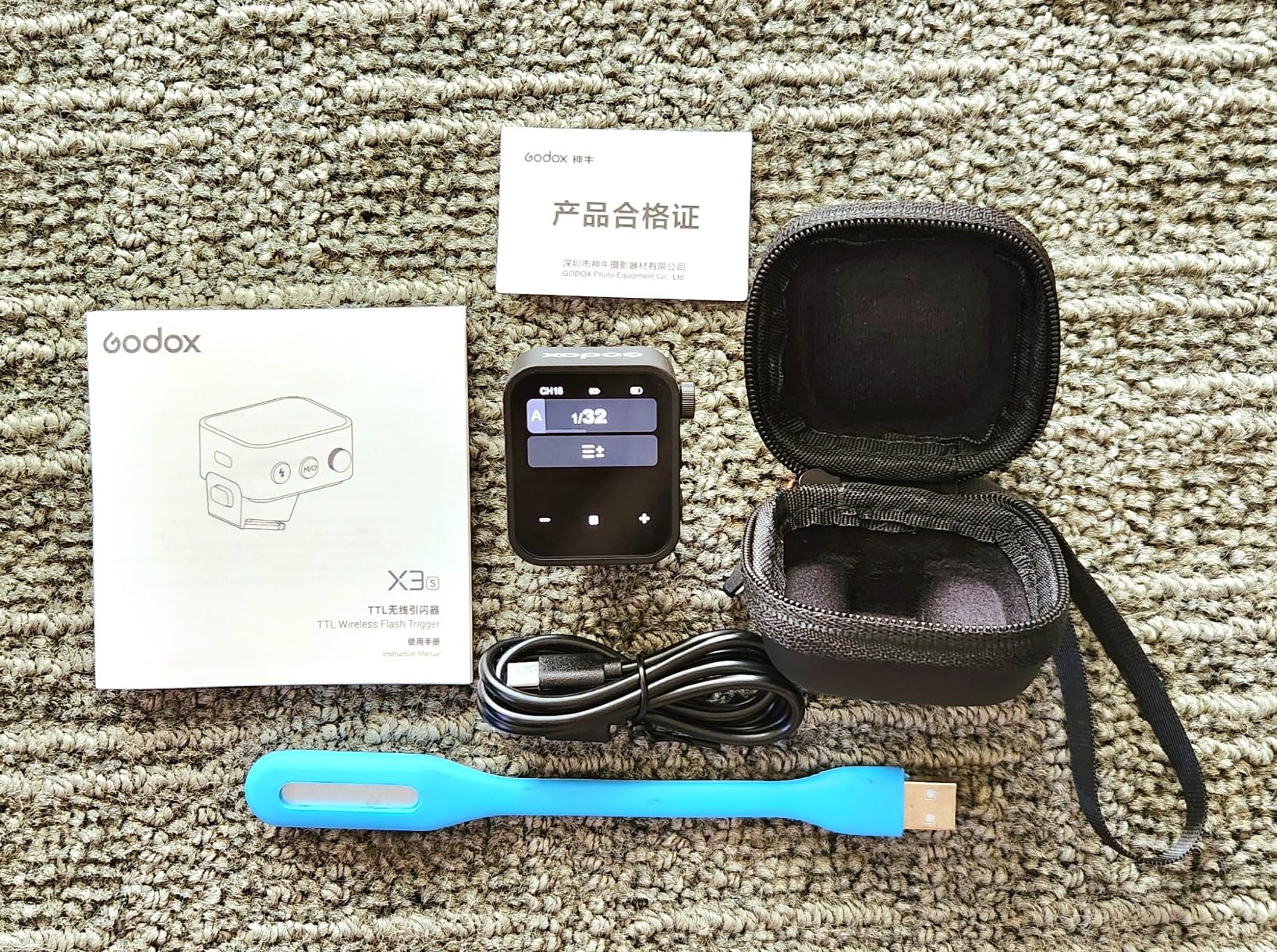 Godox X3N Flash Trigger for Nikon, Touchscreen interface & local controls, Built-in Type-C Charging Battrery TTL HSS 2.4G Wireless Speedlite Trigger kit with Storage Bag customer photo 1