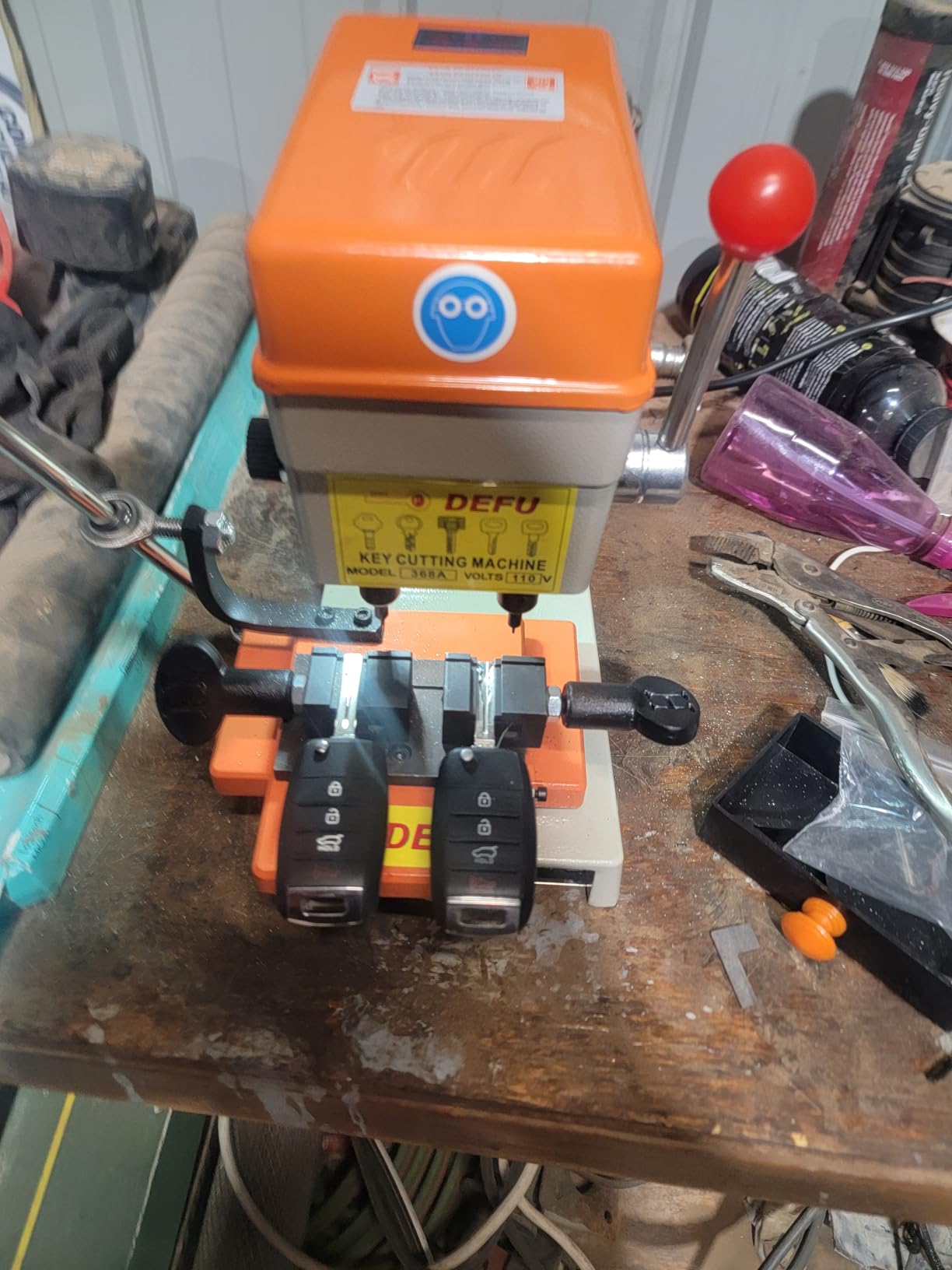 Cutter Cutting Machine Drilling Machine Duplicating With Bits 110V customer photo 1