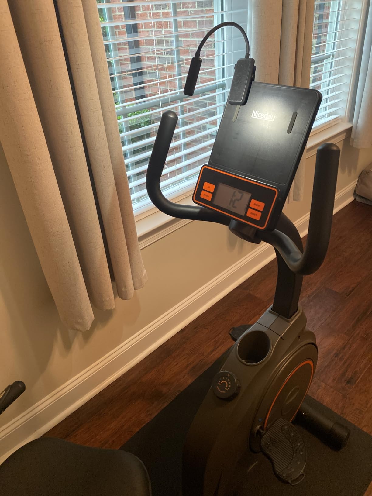 Niceday Recumbent Exercise Bike, Indoor Recumbent Exercise Bike for Home with 400LBS Capacity, High-end Stationary Bike with Smart Bluetooth customer photo 2