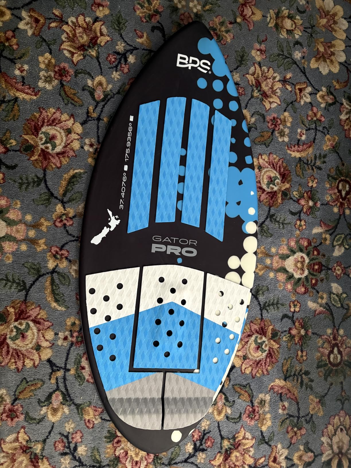 BPS New Zealand 'Gator PRO' High Performance Fiberglass Skimboard with Optional Padded Carry Bag customer photo 1