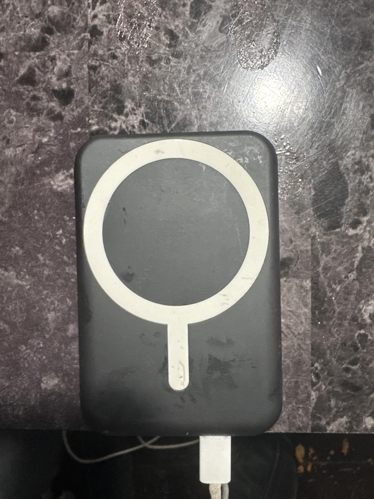Podoru for Magsafe Battery Pack, 5000mAh Magnetic Power Bank with Type-C Cable 20W PD Fast Charging Lighting Input Wireless Portable Charger for iPhone 17/16/15/14/13/12/ All Series customer photo 1