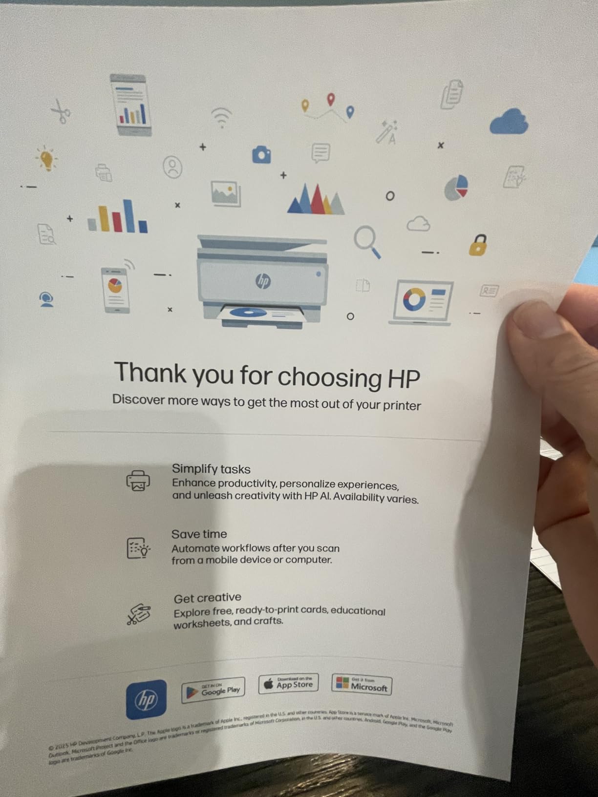 HP OfficeJet Pro 8125e Wireless All-in-One Color Inkjet Printer, Print, Scan, Copy, ADF customer photo 1
