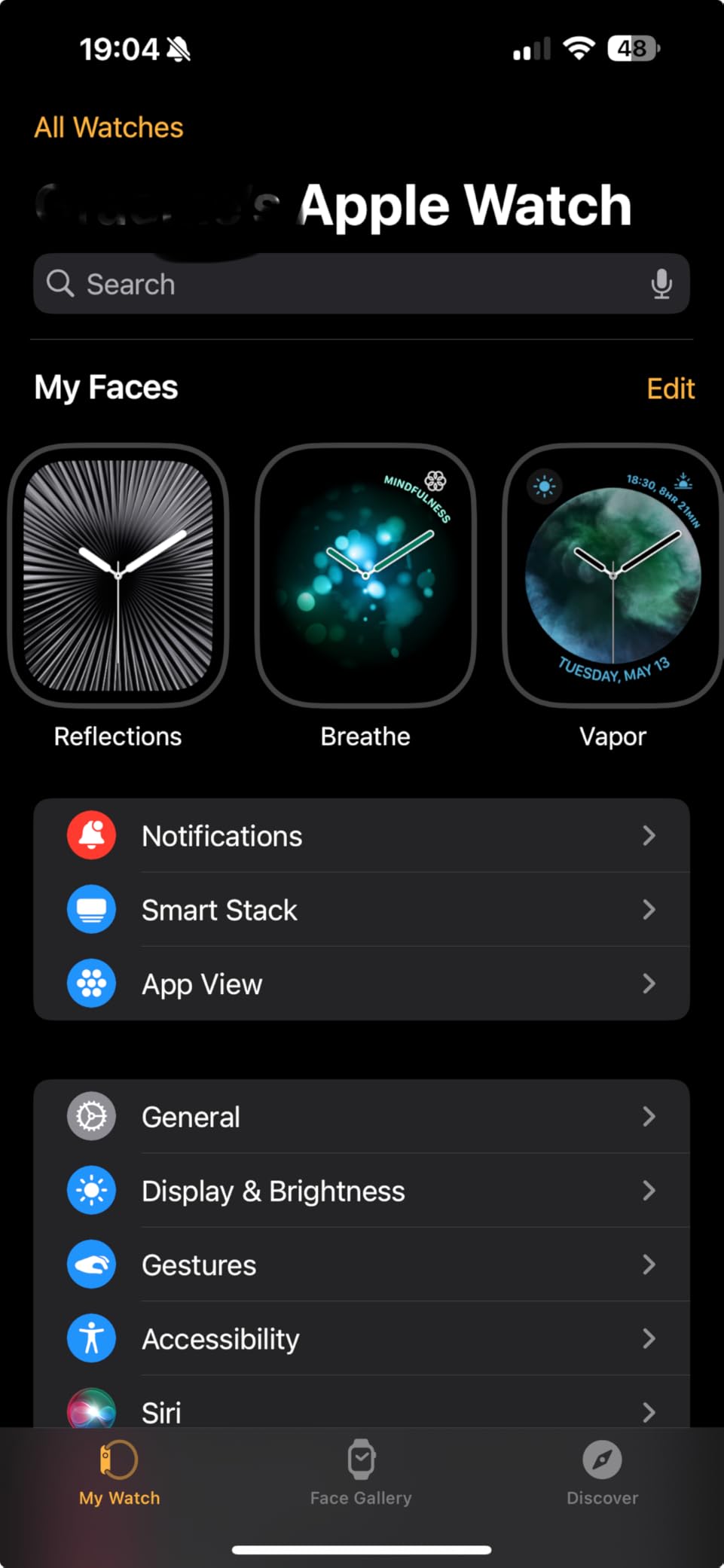 Apple Watch Series 9 [GPS 41mm] Starlight Aluminum Case with Starlight Sport Band, S/M (Renewed) customer photo 2