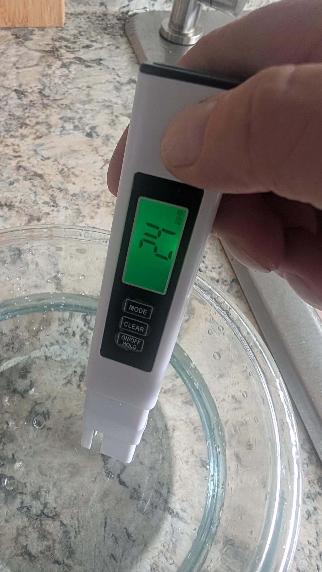 2025 All-New 4 in 1 TDS Meter Digital Water Tester - TDS EC & Temp Meter, 0-9999ppm for Drinking Water, RO/DI System, Aquariums customer photo 1