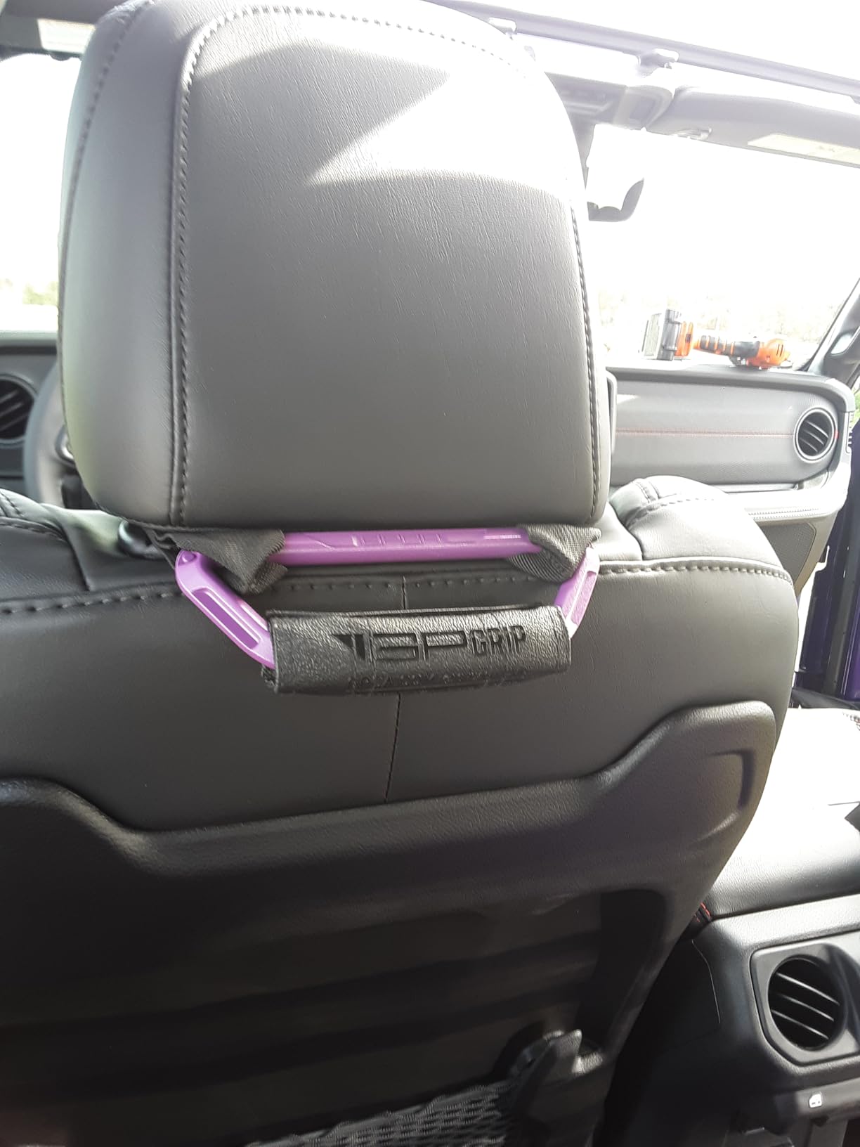 GP Grip Air Grab Handles Designed for 2024, 2025, 2026 Jeep Wrangler JL, JT & Jeep Gladiator 4xe w/Airbag Compatible - Aero-Grade Aluminum, Patented Foldable Design, Easy Installation customer photo 2