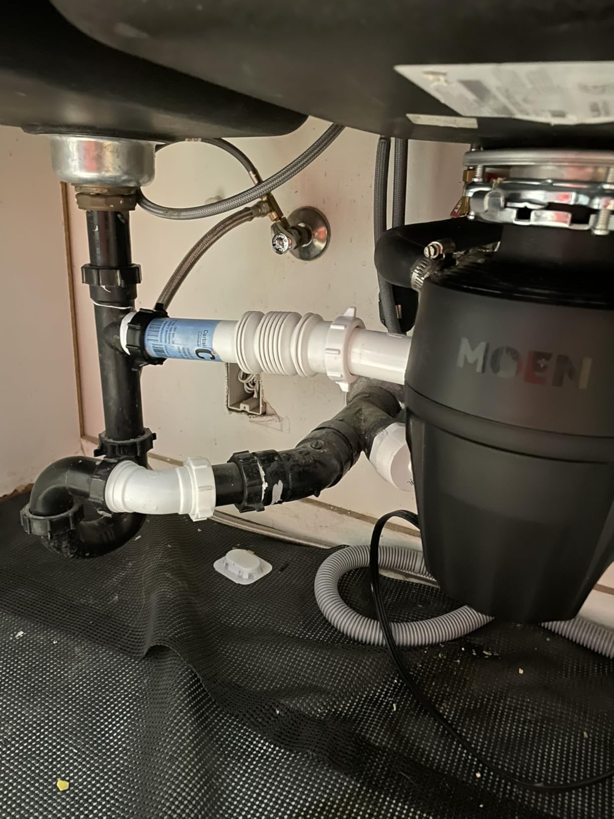 Moen Chef Series 1 HP Continuous Feed Garbage Disposal, Power Cord Included, EX100C customer photo 1