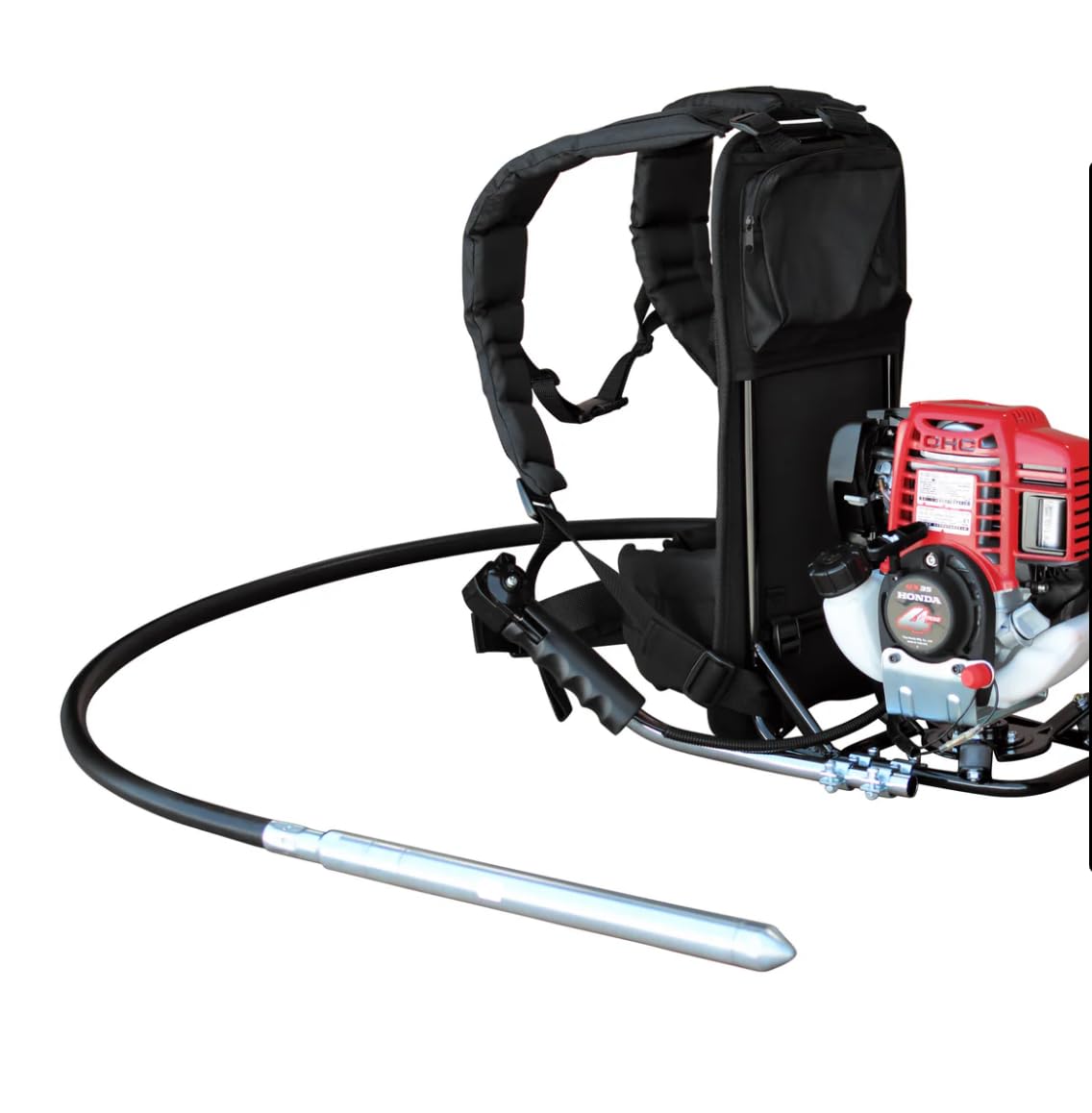 TOMAHAWK 1.6HP Honda Concrete Vibrator (Motor + 16ft Whip + 2