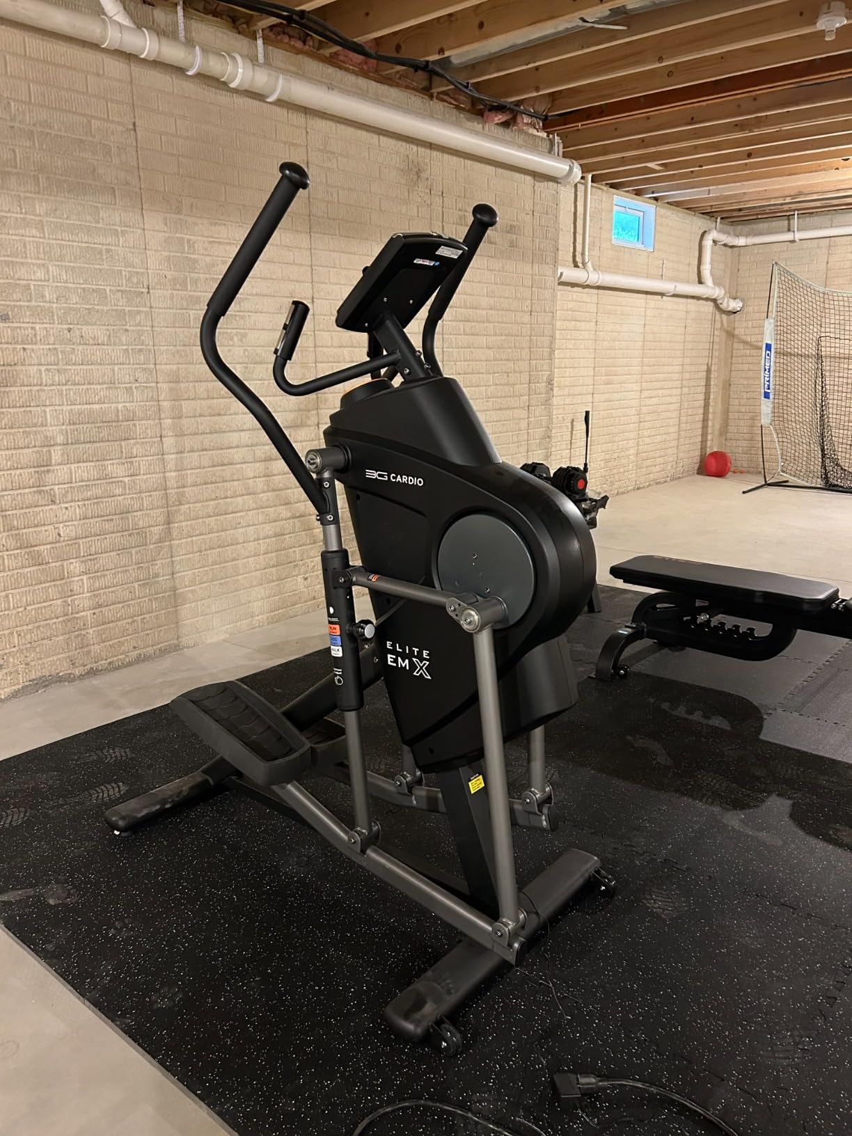 3G Cardio Elite EM X Elliptical Trainer Machine with 18-23 Adjustable Stride, Small Space Saving 49.2 Footprint, FreeSync FTMS Smart HD Connectivity, 350LB Max Weight, 5 Year Parts Warranty customer photo 2