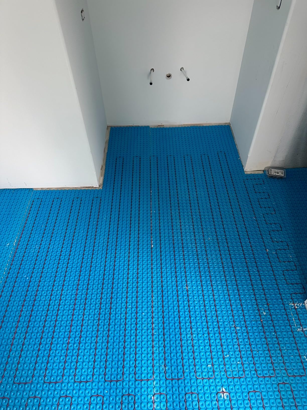 300 Sqft 240V Electric Radiant Floor Heating System - Includes Heating Cable, Membrane, Programmable Thermostat, and Under Tile Heater customer photo 1