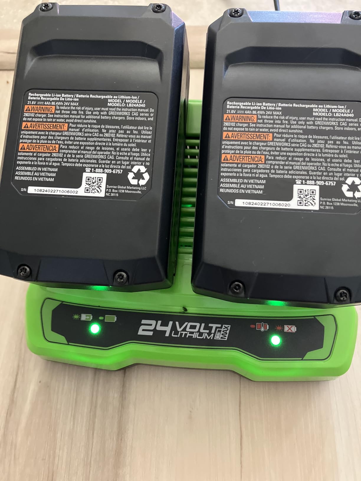 Greenworks 48V (24V x 2) 17