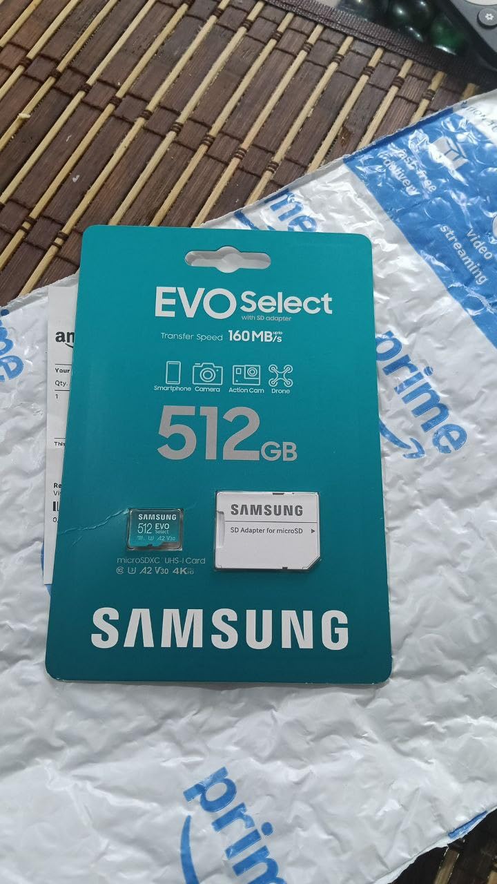Samsung EVO Select microSD Memory Card + Adapter, 128GB microSDXC, Up-to 160 MB/s, 4K UHD, UHS-I, C10, U3, V30, A2, for Mobile Phone, Smartphones, Nintendo-Switch, and Tablets customer photo 2